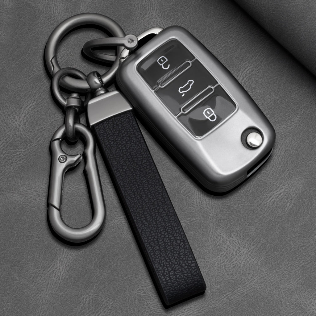 TPU Car Key Fob Cover for Volkswagen Polo, Tiguan, Beetle, Caddy & T5; Skoda Octavia; SEAT Leon & Altea