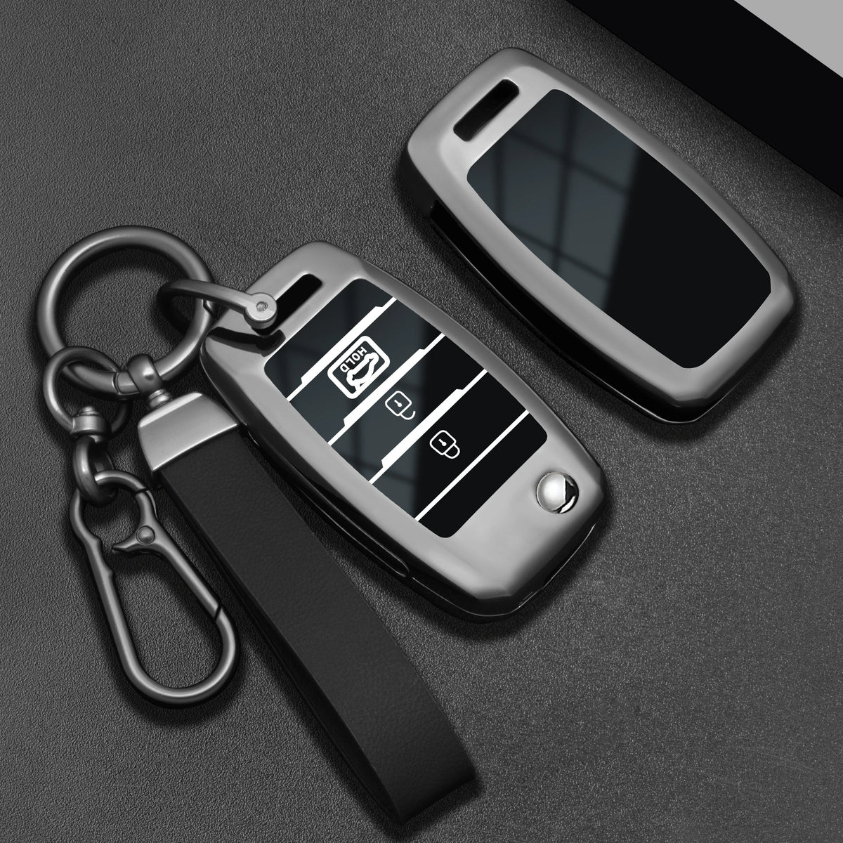 Zinc Alloy Car Key Fob Cover for Kia Rio 3, K2, Ceed, Cerato, K3, K5, Sorento, Sportage, Soul, K4, Picanto & Optima