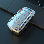 Car Key Cover Compatible with Audi A1 A3 A4 8P 8L 8V A5 B6 B7 A6 A7 C5 C6 Q3 Q5 Q7 4F S3 S4 S6 RS3 TT – Carbon Fiber Style