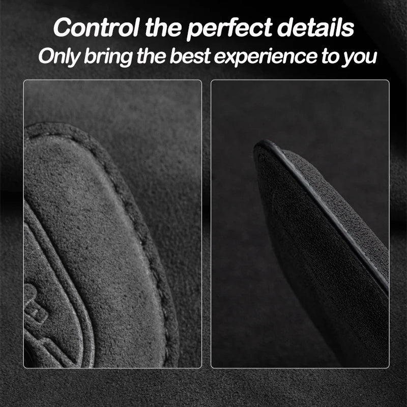 Suede Car Key Cover Compatible with MG 4, MG4 EV, HS, GT, ZS EV, ZX, MG5, MG6, 2023