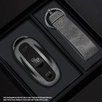 Black Warrior-Style TPU Car Key Fob Cover for Tesla Model 3, Model S & Model Y