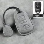 Leather Car Key Cover Compatible with Kia Telluride, Telluride SX 2021, Sportage R 2022, K5 GT Line 2021, Seltos 2020 – 5 Buttons