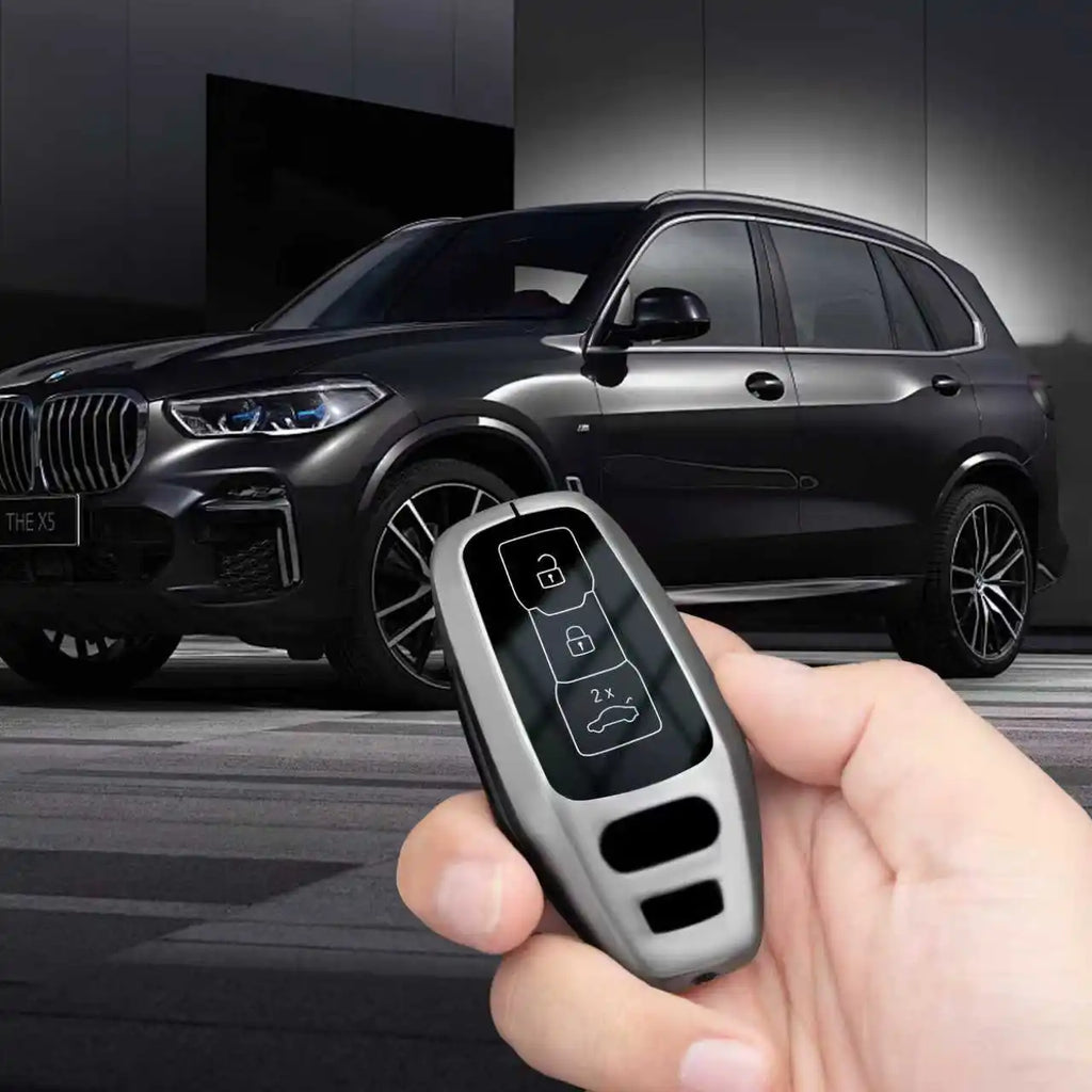 Zinc Alloy Car Key Fob Cover for Audi A5L (2025), A5, A6L, A6 e-tron & Q6L (2026)