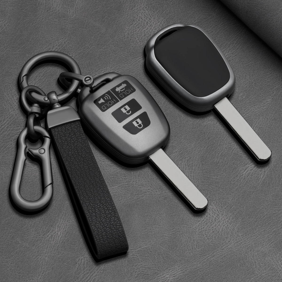 TPU Car Key Fob Cover for Toyota Aqua, Ractis, Vitz, RAV4, HiAce & Land Cruiser – 2010–2019