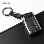 Car Key Cover Compatible with Lexus NX IS RX ES GX LX LS UX GS 200 260 300 350 RX350 ES300 NX200 NX300 – Carbon Fiber Style