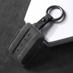 Suede Keyless Car Key Case Compatible with Great Wall GWM WEY TANK 300 (Tank300), 500 (Tank500)