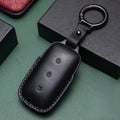 Genuine Leather Car Key Cover Compatible with Geely Galaxy L7, 24, L6 MAX, 1.5T, Plus, AIR, PRO, Galaxy L7max, E8, E5