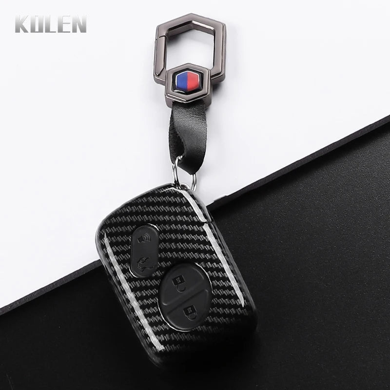 Car Key Cover Compatible with Lexus GS430 ES350 GS350 LX570 IS350 RX350 IS250 – Carbon Fiber Style