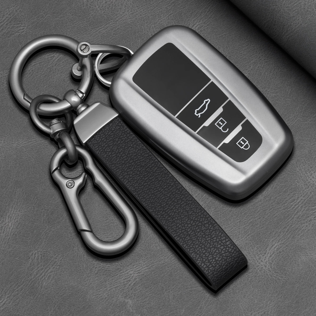 TPU Car Key Fob Cover for Toyota Prius 20, RAV4, Camry 70, C-HR & Corolla – 2018–2020 – 2/3/4 Buttons