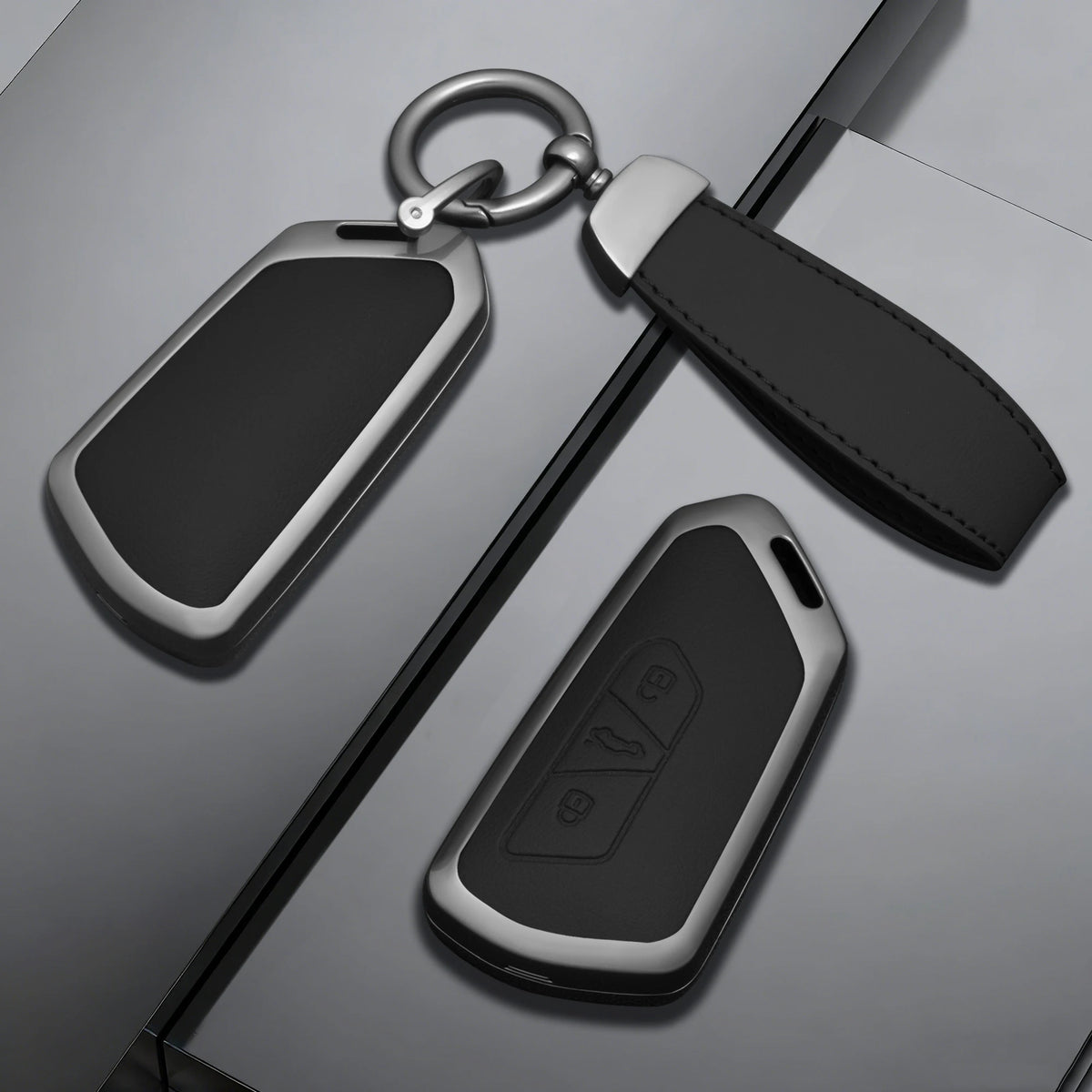 Zinc Alloy Car Key Fob Cover for Volkswagen Golf 8 MK8, ID.3 & ID.4; Cupra; Skoda Octavia A8; SEAT Leon MK4 – 2020–2026