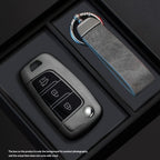 Black Warrior-Style TPU Car Key Fob Cover for Hyundai Elantra, Solaris, Tucson, i30, i35, i40, Kona, Genesis, Santa Fe & Azera
