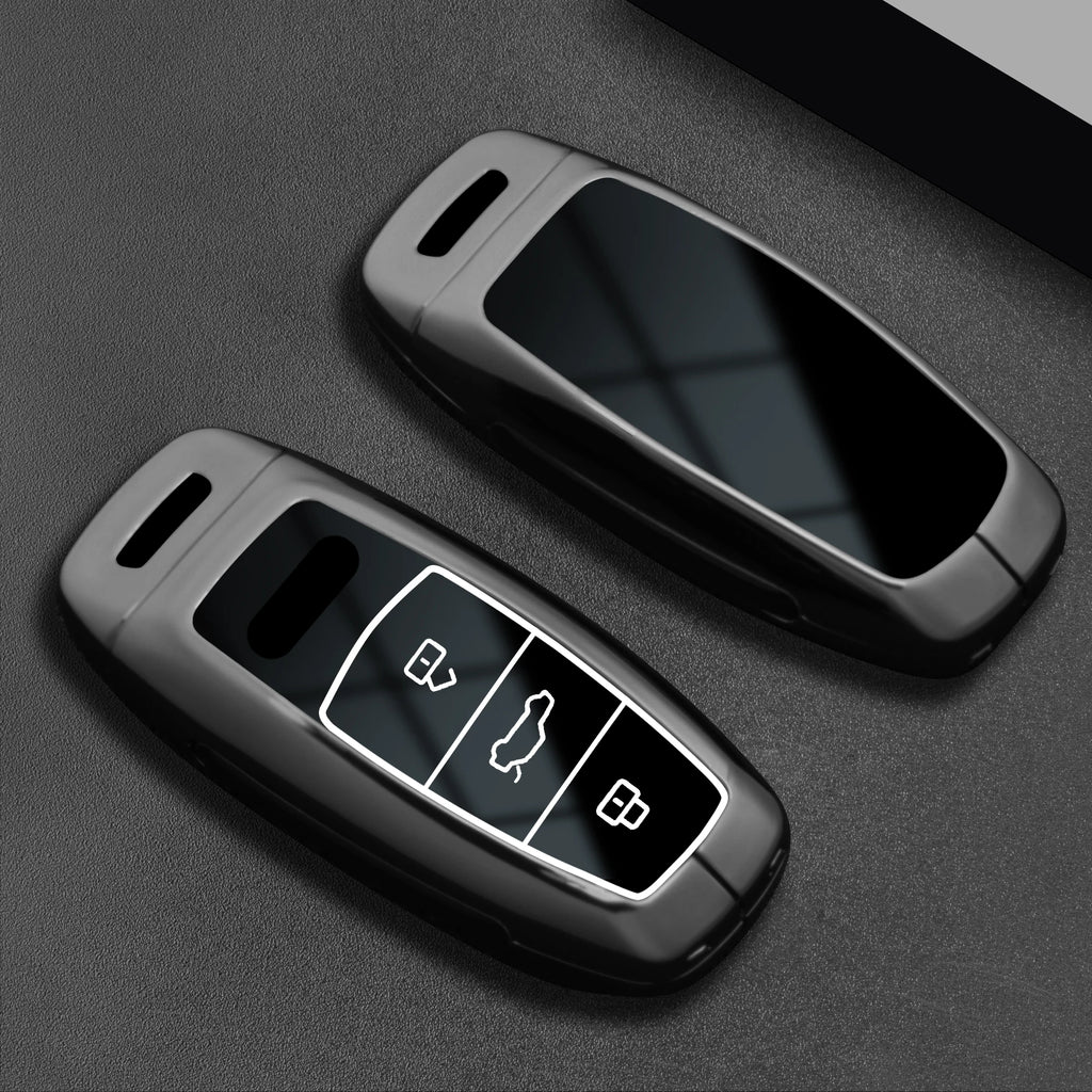Zinc Alloy Car Key Fob Cover for Audi Q8, RS Q8, A6 C8, S6, RS6, A7, S7, RS7, A3 8Y, A8 D5, RS e-tron GT, Q4 & Q7 – 4N, 4M