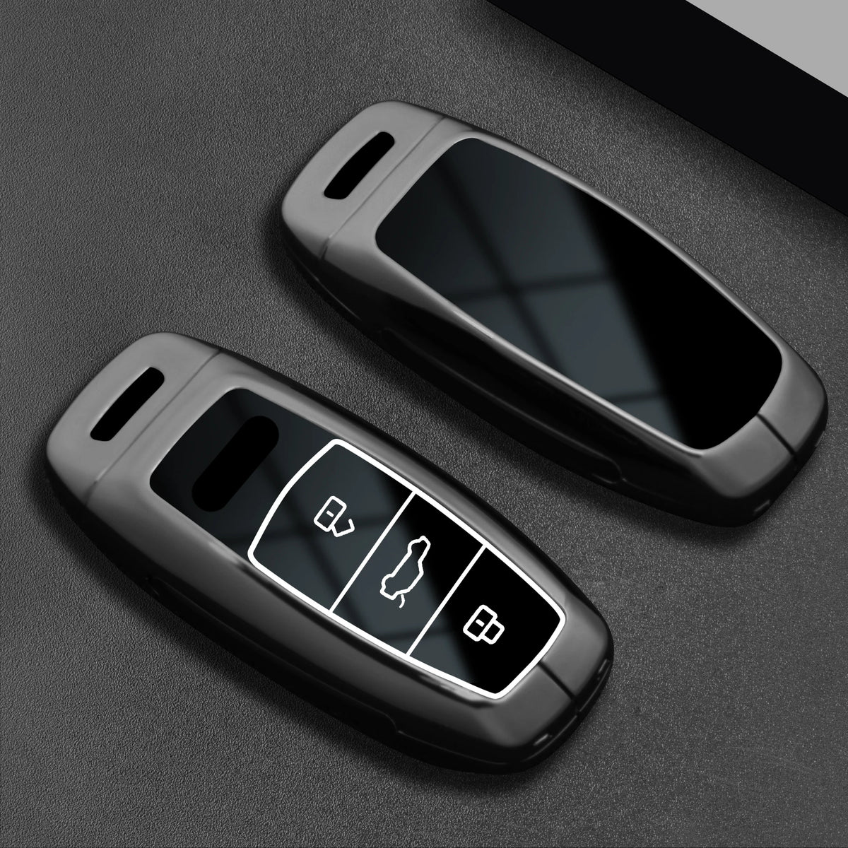 Zinc Alloy Car Key Fob Cover for Audi Q8, RS Q8, A6 C8, S6, RS6, A7, S7, RS7, A3 8Y, A8 D5, RS e-tron GT, Q4 & Q7 – 4N, 4M