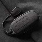 Suede Keyless Car Key Cover Compatible with Chery Jaecoo 7, J7, J8 PHEV, 2023, 2024, 2025