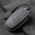 Suede Keyless Car Key Cover Compatible with Chery Jaecoo 7, J7, J8 PHEV, 2023, 2024, 2025