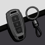 Car Key Fob Cover for Hyundai i30, ix35, Kona, Encino, Solaris, Azera, Grandeur IG, Accent, Santa Fe & Palisade