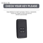 Key Card Cover Compatible with Renault Clio Captur Megane Talisman Espace Zoe Koleos Scenic 4 Arkana; Dacia Sandero – ABS Carbon Fiber Style