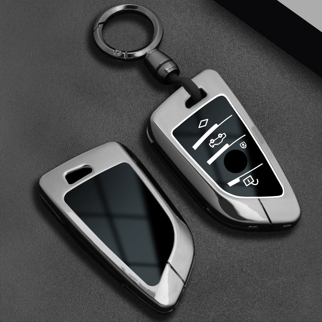 Zinc Alloy Car Key Fob Cover for BMW 1, 3, 5 & 7 Series, X1, X3, X4, X5, M3 & M4 – F10, F15, F16, F18, F20, F25, F30, E34