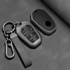 TPU Car Key Fob Cover for SsangYong Rexton Y400, Y450 & G4 – 5 Buttons