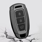 Car Key Fob Cover for Hyundai i30, ix35, Kona, Encino, Solaris, Azera, Grandeur IG, Accent, Santa Fe & Palisade