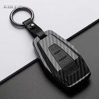 Car Key Cover Compatible with Geely Coolray Atlas Boyue NL3 Emgrand X6 X7 EX7 GT GC9 Borui – Carbon Fiber Style