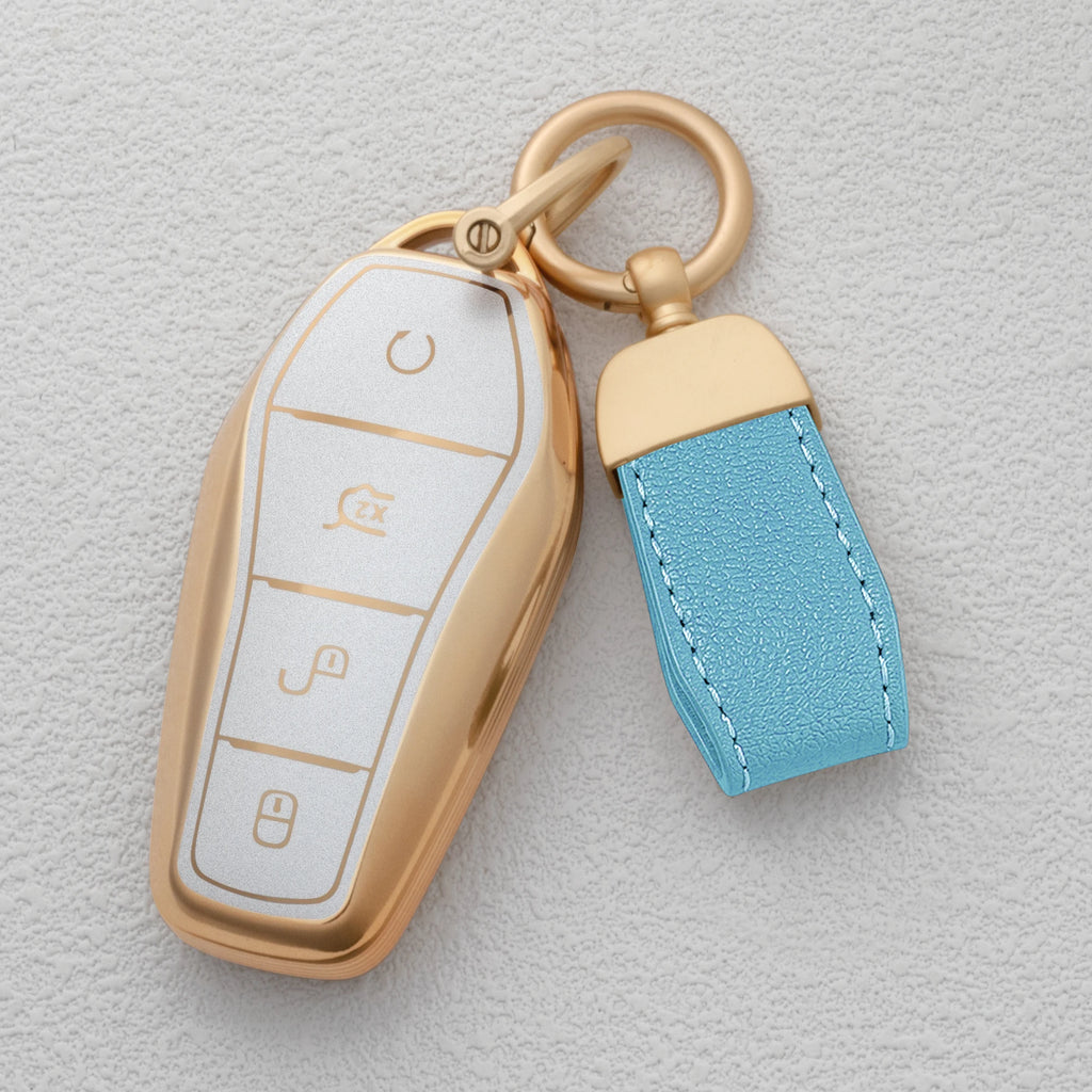TPU Car Key Fob Cover for BYD Song Plus, Han EV, Max, Tang DM, Qin Plus, Yuan, Dolphin & Atto 3