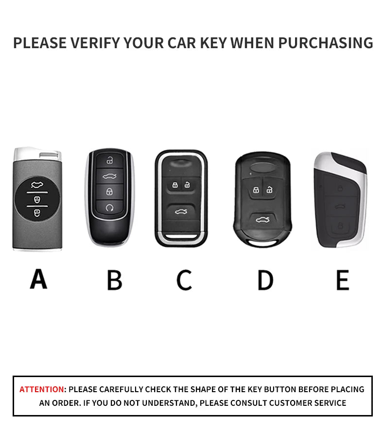 Leather Smart Car Key Cover Compatible with Chery Jaecoo J7, J6, J8; Tiggo 7/8 Pro Max; Omoda 5, C5; Tiggo 7/8 Pro Plus; Arrizo 5 Plus