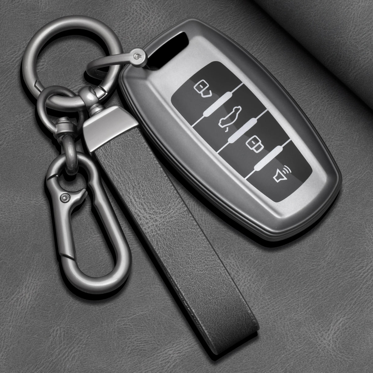 TPU Car Key Fob Cover for Great Wall GWM Poer, Ute, Cannon, Pao & P Series; Haval H6