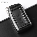 Car Key Cover Compatible with Lexus NX IS RX ES GX LX LS UX GS 200 260 300 350 RX350 ES300 NX200 NX300 – Carbon Fiber Style