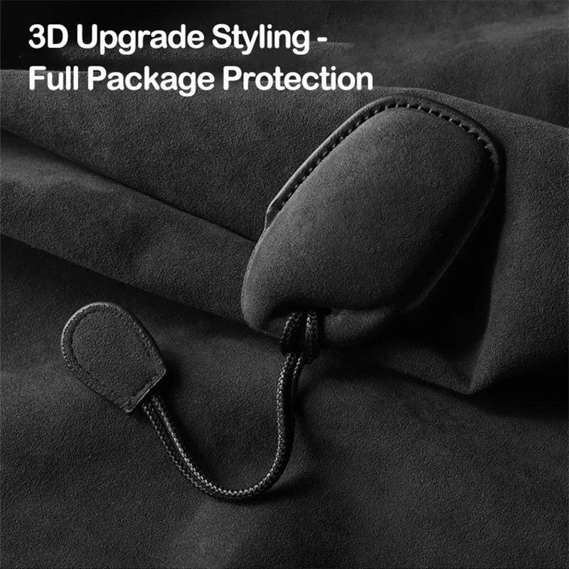 Suede Car Key Cover Compatible with MG 4, MG4 EV, HS, GT, ZS EV, ZX, MG5, MG6, 2023