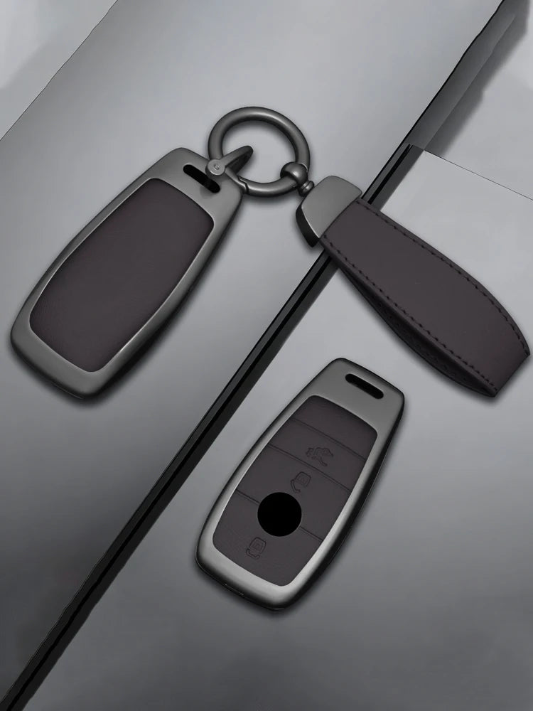Zinc Alloy Car Key Fob Cover for Mercedes-Benz A, C, E, S & G-Class, CLA, GLE, GLB, GLS, AMG & Maybach – W177, W205, W213, X167, W222