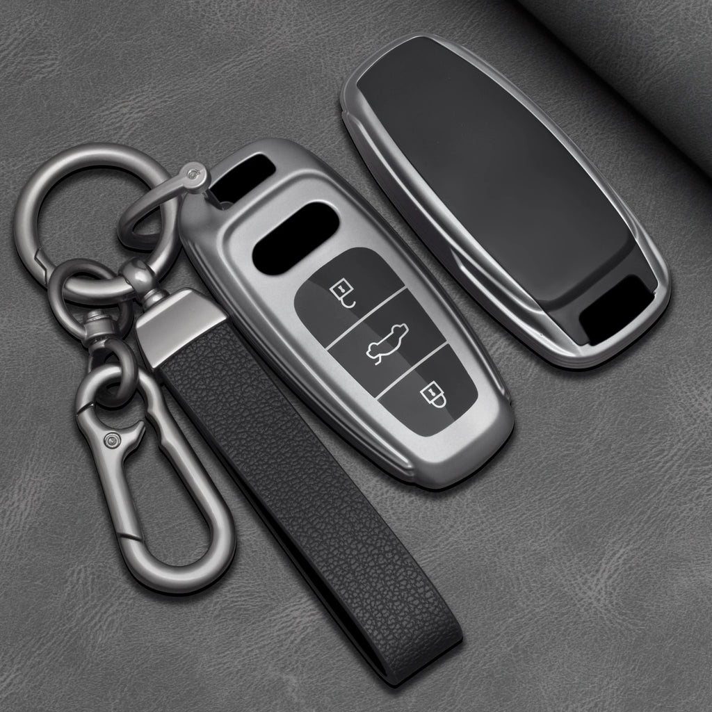 TPU Car Key Fob Cover for Audi A3, A4 B9, A6, A7, A8, e-tron, Q5, Q8 & SQ8 – 4K, C8, D5
