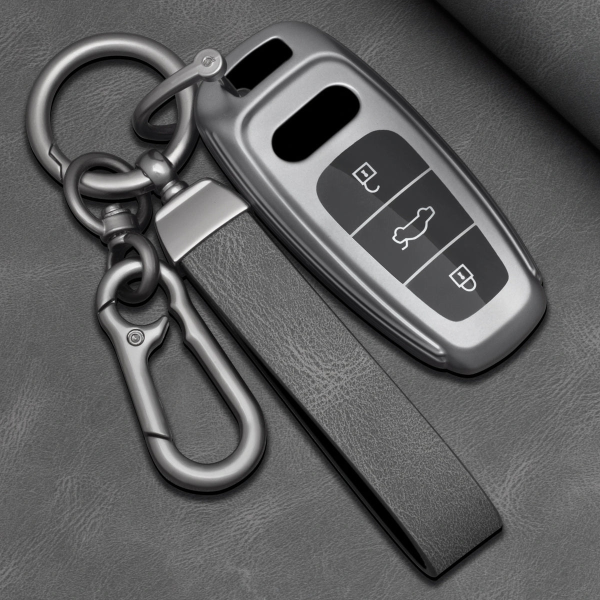 TPU Car Key Fob Cover for Audi A3, A4 B9, A6, A7, A8, e-tron, Q5, Q8 & SQ8 – 4K, C8, D5