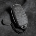 Suede Keyless Remote Key Cover Compatible with Ford F150 / F-150 Raptor