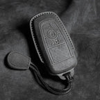 Suede Keyless Remote Key Cover Compatible with Ford F150 / F-150 Raptor