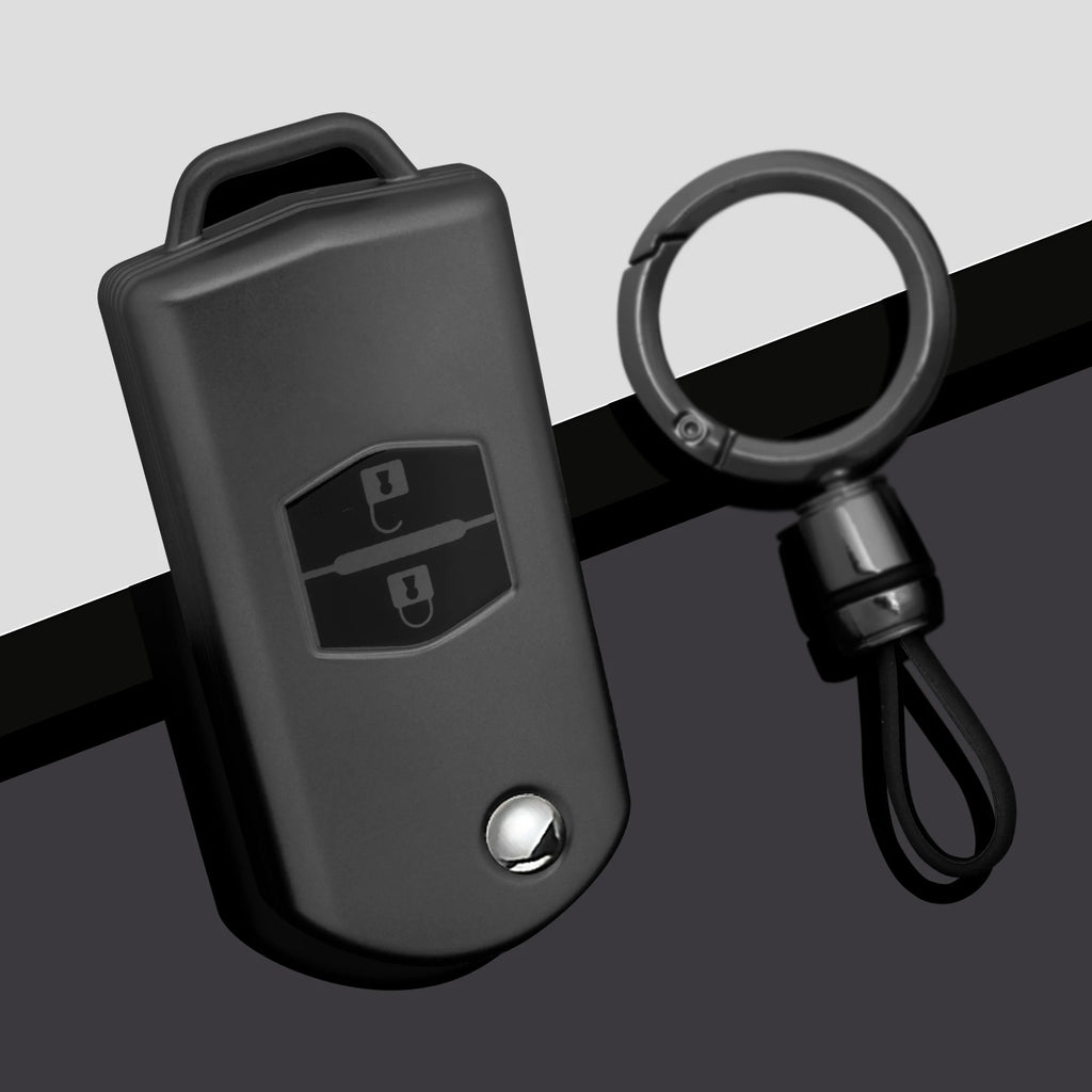 TPU Car Key Fob Cover for Mazda Demio, 2, 3, 5, 6, M3, M5, M6, CX-5, CX-7, CX-9, RX-8, MX-5 & MPV – 2/3 Buttons