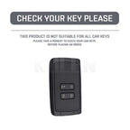 Car Key Cover Compatible with Renault Koleos Captur Kadjar Megane Clio Scenic Talisman Arkana Zoe; Dacia Sandero – Carbon Fiber Style