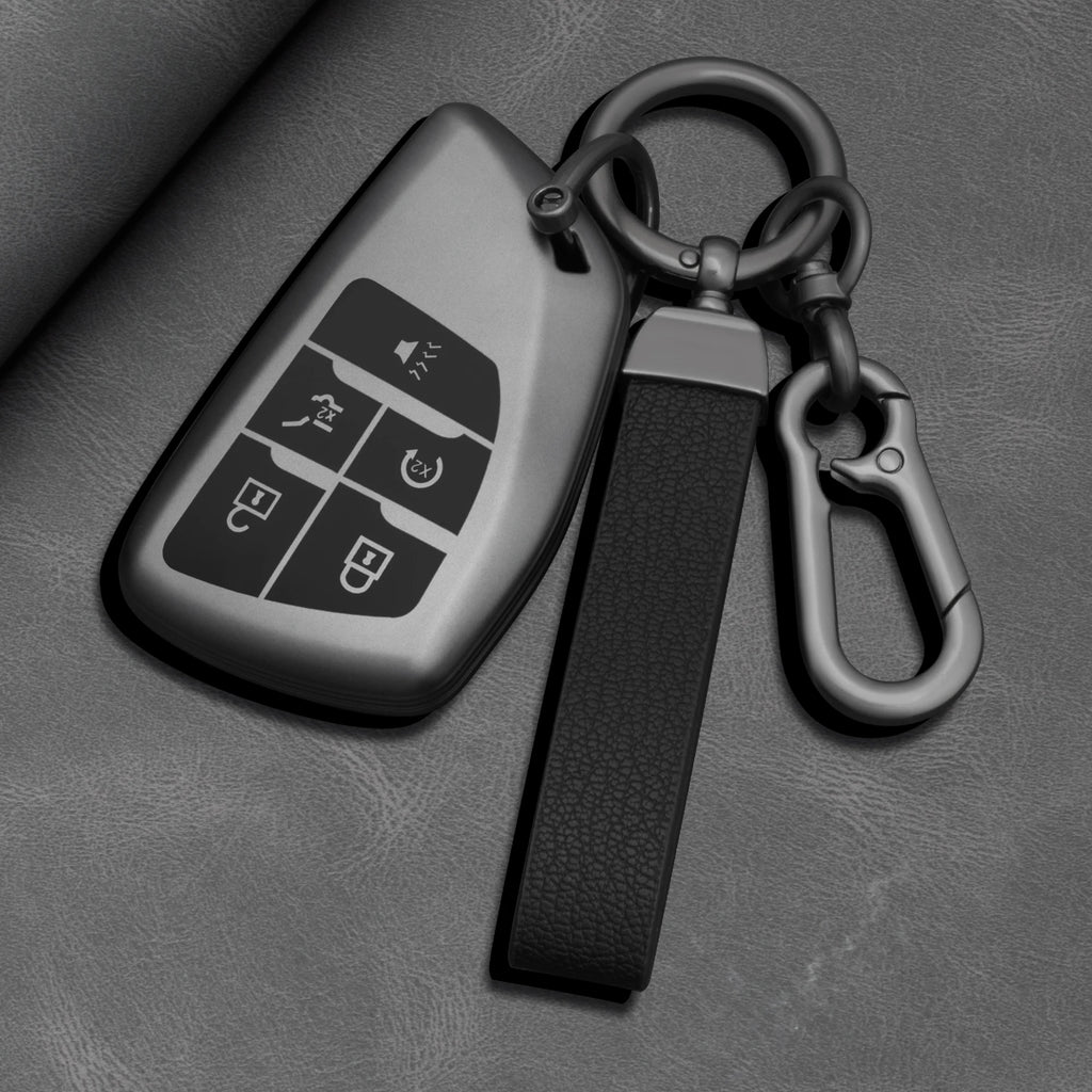 Car Key Fob Cover for Buick Envision, GMC Yukon XL & Denali, Chevrolet Suburban & Tahoe