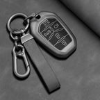 TPU Car Key Fob Cover for SsangYong Rexton Y400, Y450 & G4 – 5 Buttons