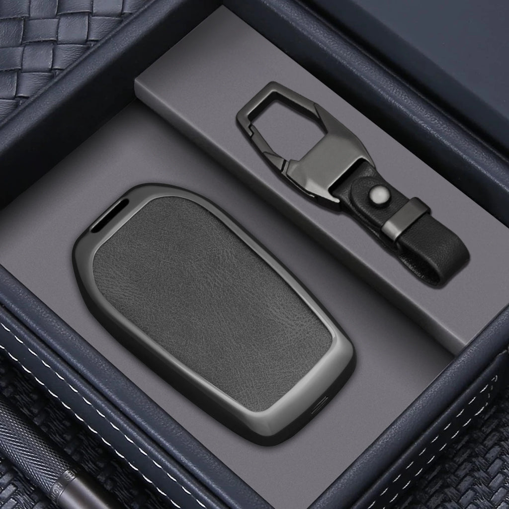 Zinc Alloy Car Key Fob Cover for Toyota RAV4, Crown, Hilux, Fortuner, Camry, Land Cruiser & Prado – 2/3 Buttons