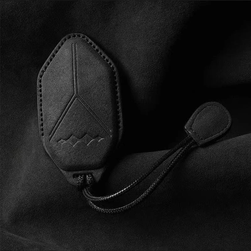 Suede Car Key Cover Compatible with BYD Formula Leopard 5/8, Leopard 5/8
