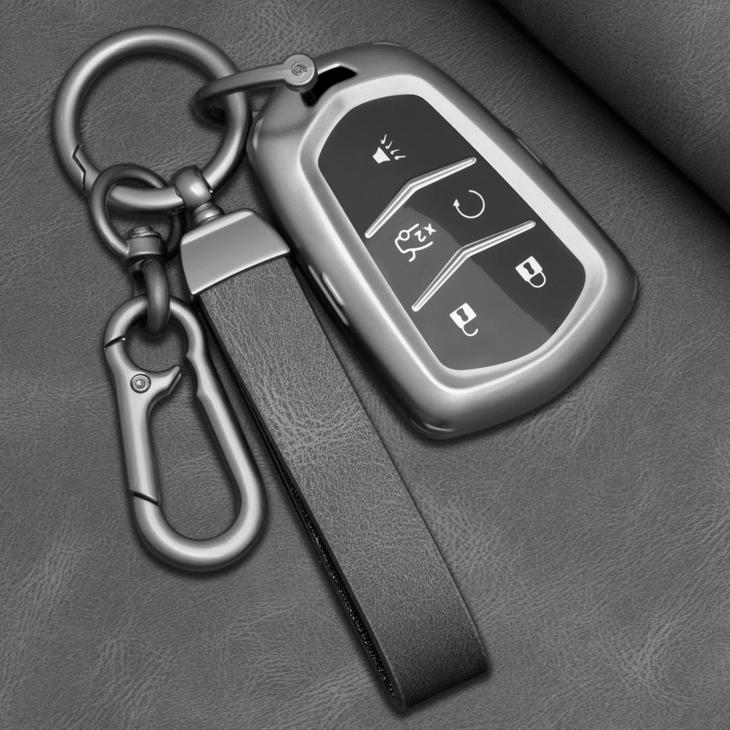 TPU Car Key Fob Cover for Cadillac Escalade, CTS, XTS, ATS, STS, XT4, XT5, CT6 & SRX