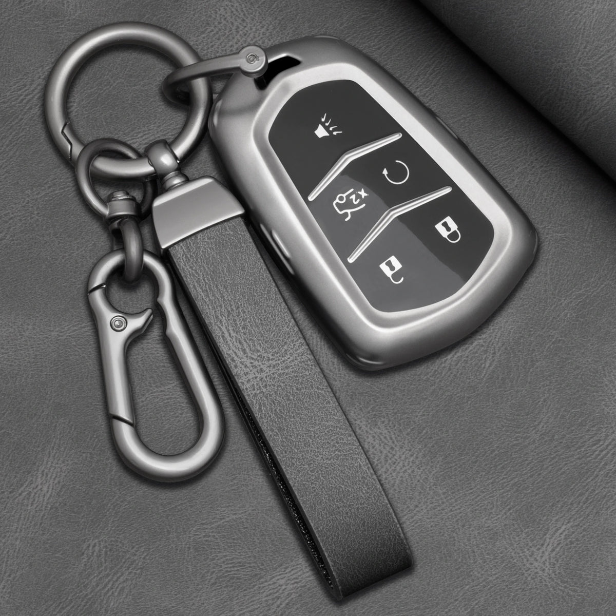 TPU Car Key Fob Cover for Cadillac Escalade, CTS, XTS, ATS, STS, XT4, XT5, CT6 & SRX