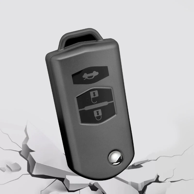 TPU Car Key Fob Cover for Mazda Demio, 2, 3, 5, 6, M3, M5, M6, CX-5, CX-7, CX-9, RX-8, MX-5 & MPV – 2/3 Buttons