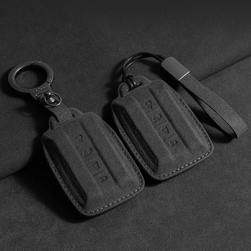 Suede Remote Key Fob Cover Compatible with TANK 300, 500