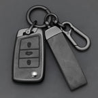 Alloy Car Key Fob Cover for Volkswagen Golf 7 GTI, Polo, T-Cross, T-Roc, Touran, Tiguan, Skoda Octavia, Rapid, Kodiaq, Fabia & SEAT
