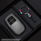 Black Warrior-Style TPU Car Key Fob Cover for Toyota Corolla SE (2023), Camry 50/55, TLC200, Yaris, Land Cruiser Prado 150 & RAV4