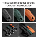 Suede Remote Key Fob Case Compatible with Porsche 958, Macan, 911, Panamera, 996, 991, Boxster, 987, 997, 2019, 2020