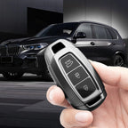 Car Key Fob Cover for Hyundai i30, ix35, Kona, Encino, Solaris, Azera, Grandeur IG, Accent, Santa Fe & Palisade