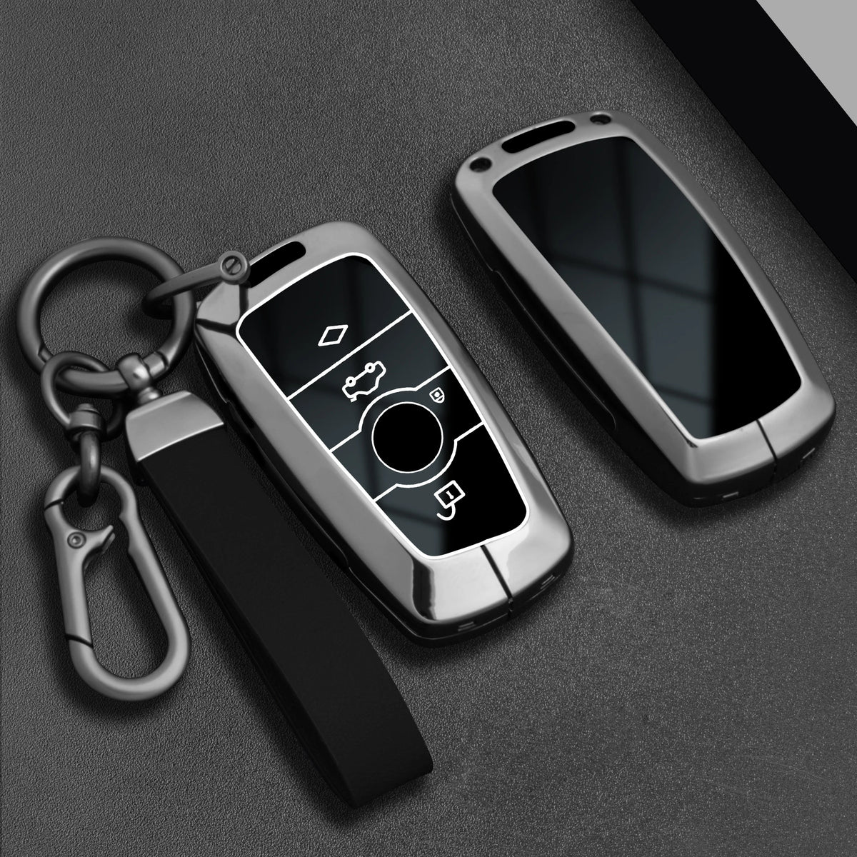 Zinc Alloy Car Key Fob Cover for BMW 1, 3, 5 & 7 Series, X1, X3, X4, X5, M3 & M4 – F10, F15, F16, F18, F20, F25, F30, E34